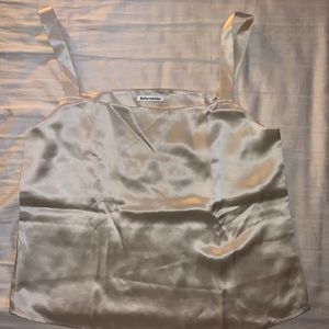 Reformation Silk Tank